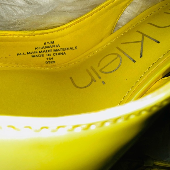 Calvin Klein Amaria Pointed Toe Slingback Pump Shoe - Picture 6 of 7